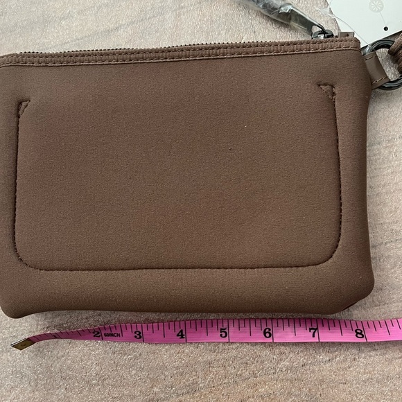 Athleta Revive Revive Zip Pouch Brown Wristlet - Picture 7 of 7